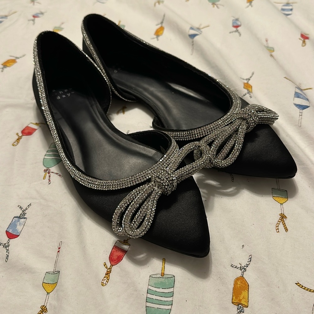 A New Day Juliette Bow Ballet Flats size 9